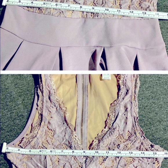 Lilac dress size M - Picture 2 of 6
